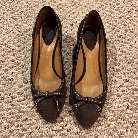 Beautiful Chloe Wedge Heels - Picture 1 of 5